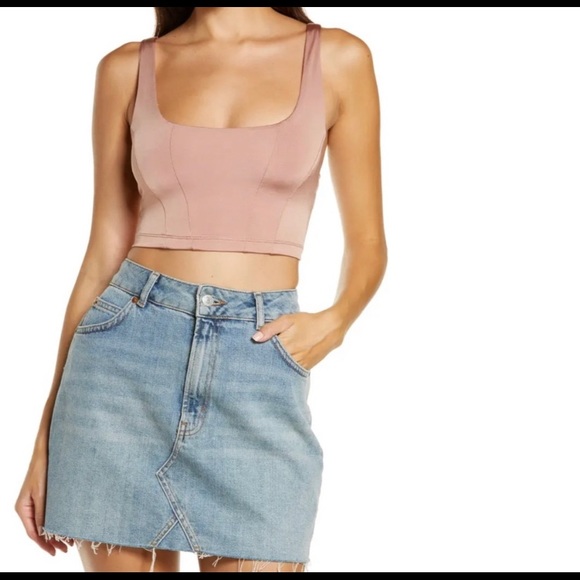 BACK IN STOCK NWT Free People Be Cool Brami Bra Pink XS X-Small Silky Soft - Picture 5 of 7